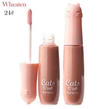 12 Colors Women's Charm Make Up Lip Gloss Cartoon Cat Lid Liquid Lip Tint Cosmetics UBY