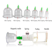 12 pcsSet Chinese Health care Medical Vacuum Body Cupping Set Portable Massage Therapy Kit body relaxation healthy Massage set UBY