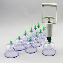 12 pcsSet Chinese Health care Medical Vacuum Body Cupping Set Portable Massage Therapy Kit body relaxation healthy Massage set UBY