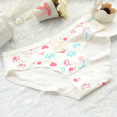 15 Color Plus Size M-XXXL Cotton Sexy Women Underwear Soft Panties Pink Large Code Women's Panties Briefs PY3 UBY