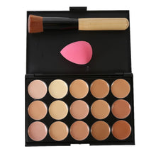 15 Colors Professional Maquiagem Salon Concealer Palette Makeup Party Contour Palette Face Cream Women Makeup Palette PE3 UBY