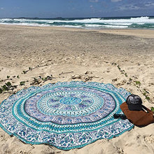 150cmChiffon Round Beach Towel Chiffon Printed Beach Round Bath Towels Summer Bohemia Circle Beach Shawl UBY