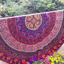 150cmChiffon Round Beach Towel Chiffon Printed Beach Round Bath Towels Summer Bohemia Circle Beach Shawl UBY