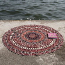 150cmChiffon Round Beach Towel Chiffon Printed Beach Round Bath Towels Summer Bohemia Circle Beach Shawl UBY