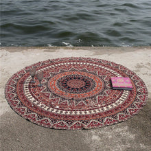 150cmChiffon Round Beach Towel Chiffon Printed Beach Round Bath Towels Summer Bohemia Circle Beach Shawl UBY