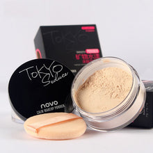15g Smooth Loose Powder Makeup Transparent Finishing Powder Waterproof Cosmetic For Face Skin Finish Setting With Puff UBY