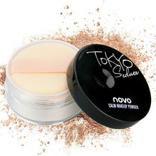 15g Smooth Loose Powder Makeup Transparent Finishing Powder Waterproof Cosmetic For Face Skin Finish Setting With Puff UBY