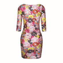 18 Colors Women Sexy Slim Dress Fit 3D Animal Print Space Galaxy Bodycon Mini Dresses  UBY