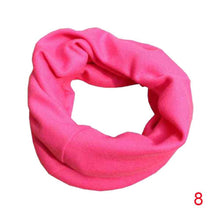 18 Colors Warm Baby Scarf Kids Child Cotton Scarf Boys Girls Pure color O ring scarf children neck Scarves UBY