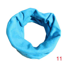 18 Colors Warm Baby Scarf Kids Child Cotton Scarf Boys Girls Pure color O ring scarf children neck Scarves UBY