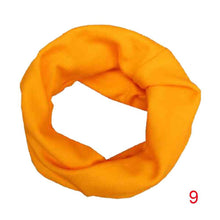 18 Colors Warm Baby Scarf Kids Child Cotton Scarf Boys Girls Pure color O ring scarf children neck Scarves UBY