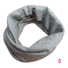 18 Colors Warm Baby Scarf Kids Child Cotton Scarf Boys Girls Pure color O ring scarf children neck Scarves UBY