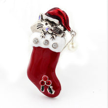18 Styles Crystal Rhinestone Enamel Brooch Pin Wedding Party Christmas Gifts Brooches for Women Jewelry UBY