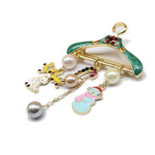 18 Styles Crystal Rhinestone Enamel Brooch Pin Wedding Party Christmas Gifts Brooches for Women Jewelry UBY