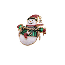 18 Styles Crystal Rhinestone Enamel Brooch Pin Wedding Party Christmas Gifts Brooches for Women Jewelry UBY