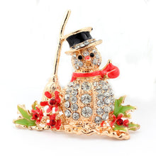 18 Styles Crystal Rhinestone Enamel Brooch Pin Wedding Party Christmas Gifts Brooches for Women Jewelry UBY