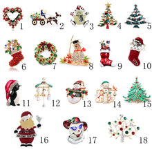 18 Styles Crystal Rhinestone Enamel Brooch Pin Wedding Party Christmas Gifts Brooches for Women Jewelry UBY
