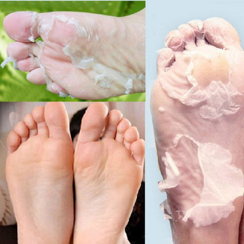 1Pair Baby Remove Dead Skin Foot Mask Peeling Cuticles Heel Feet Care Anti Aging UBY