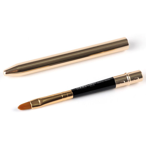 1Pc Pro Lip Brush Makeup Brush Applicator Lipstick Make up Bushes Beauty Metal Tools Hot UBY