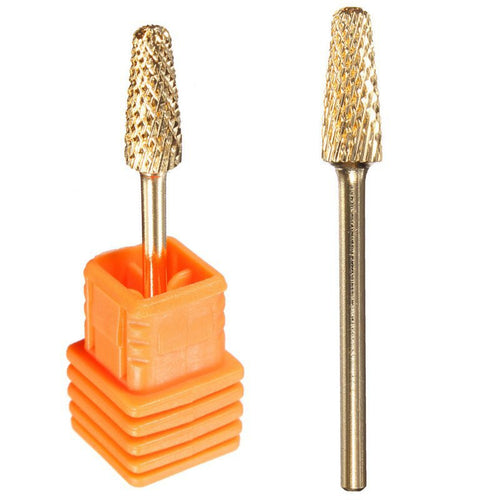 1Pcs 3 Size Electric Cylinder File Drill Bits Grinding Nail Art Manicure Pedicure Tool 3mm 4mm 5mm UBY