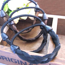 1pc 2pcs Lady Women Braid Straight Wig Elastic Headband Hair Band Rope Scrunchie Hairband PonytailUBY