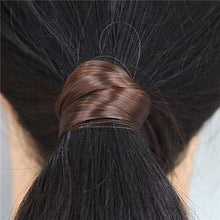 1pc 2pcs Lady Women Braid Straight Wig Elastic Headband Hair Band Rope Scrunchie Hairband PonytailUBY