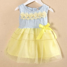 2-5Y Cute Baby Girl Sleeveless Vest Tutu Dress Bowknot Tulle Summer Dress UBY