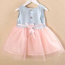 2-5Y Cute Baby Girl Sleeveless Vest Tutu Dress Bowknot Tulle Summer Dress UBY