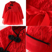 2-5Y New Baby Girls Kids Dress Flower Lace Princess Party Costume Girl Floral Dress Vestido Clothes UBY