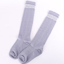 2-6Y Children Kids Girls Lace Stockings Leg Warmer Cotton High Knee Princess School Boot Accessories UBY