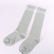 2-6Y Children Kids Girls Lace Stockings Leg Warmer Cotton High Knee Princess School Boot Accessories UBY