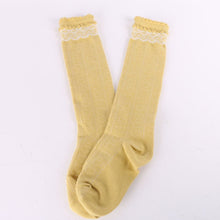 2-6Y Children Kids Girls Lace Stockings Leg Warmer Cotton High Knee Princess School Boot Accessories UBY