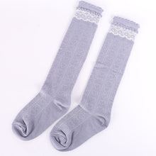 2-6Y Children Kids Girls Lace Stockings Leg Warmer Cotton High Knee Princess School Boot Accessories UBY