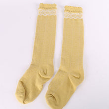 2-6Y Children Kids Girls Lace Stockings Leg Warmer Cotton High Knee Princess School Boot Accessories UBY