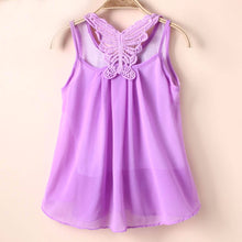 2-7 Years Baby Summer Sundress Kids Girl Chiffon Floral Vest Tutu Dress Sleeveless Dresses UBY
