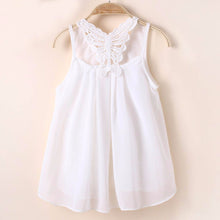 2-7 Years Baby Summer Sundress Kids Girl Chiffon Floral Vest Tutu Dress Sleeveless Dresses UBY
