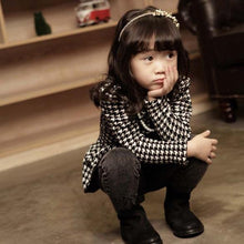 2-7Y Baby Kids Girls Pearls Necklace Shirt Dress Clothing Long Sleeve Bow Tops ClothesUBY