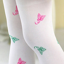 2-7Y Child Girls Kids Velvet Leggings Butterfly Stretch Slim Warm Trousers UBY