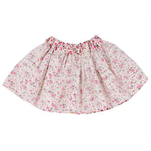 2-7Y Cute Baby Kids Girl Bow Floral Pompon Mesh Bownot Layered Skirt Floral Princess Tulle Tutu Skirt For Dance Party HT UBY