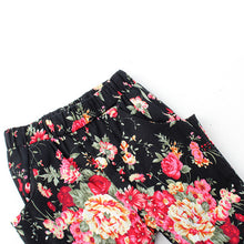 2-7Y Girls Baby Clothing Sets 3PCS Sleeveless Shirt TopsFloral PantsHeadband Vogue ClothesUBY