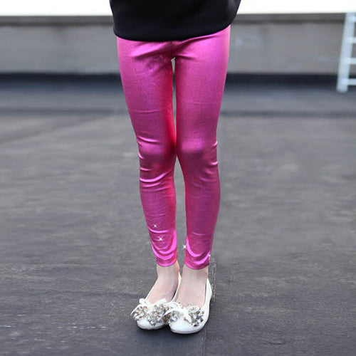 2-7Y Kids Pants Trendy Korean Stretch Slim Leggings Children Skinny PantsHT UBY