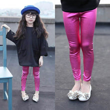 2-7Y Kids Pants Trendy Korean Stretch Slim Leggings Children Skinny PantsHT UBY