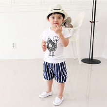 2-7Y Kids Toddler Boys Short Sleeve Cotton T-shirt Summer Pullover Tee Tops B998 UBY
