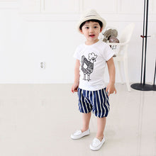 2-7Y Kids Toddler Boys Short Sleeve Cotton T-shirt Summer Pullover Tee Tops B998 UBY
