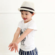 2-7Y Kids Toddler Boys Short Sleeve Cotton T-shirt Summer Pullover Tee Tops B998 UBY