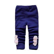 AutumnWinter Toddler Baby Girls Kid Skinny Pants Cute Elephant Rabbit Bowknot Print Stretchy Warm Children Leggings UBY