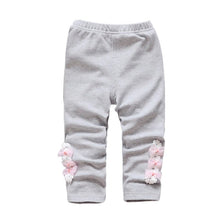 AutumnWinter Toddler Baby Girls Kid Skinny Pants Cute Elephant Rabbit Bowknot Print Stretchy Warm Children Leggings UBY