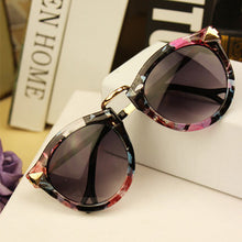 Brand Designer Trend Leopard Sunglasses For Women Men Round Retro Sun Glasses UBY