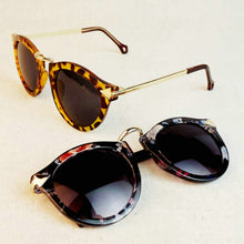 Brand Designer Trend Leopard Sunglasses For Women Men Round Retro Sun Glasses UBY