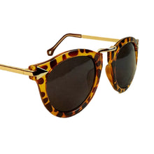 Brand Designer Trend Leopard Sunglasses For Women Men Round Retro Sun Glasses UBY